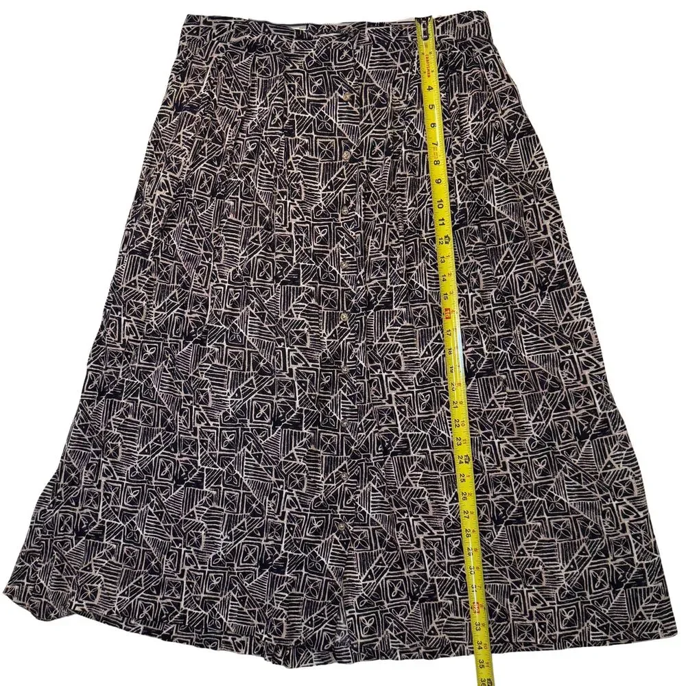 Vintage Y2K Flowy Boho Plus Size Maxi Skirt | Women's 16 | SK & Company - Picture 4 of 5